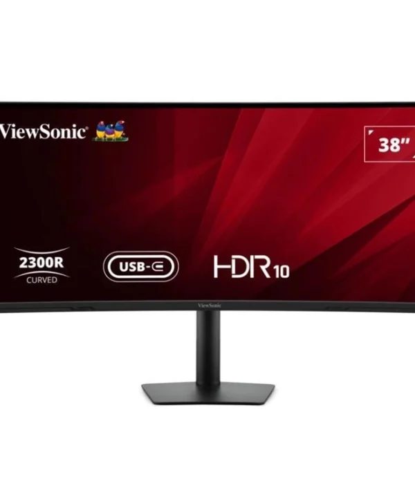 Viewsonic VA3820C Ultrawide IPS HDR Curved Monitor 37.5" QHD 3840x1600 με Χρόνο Απόκρισης 4.8ms GTG