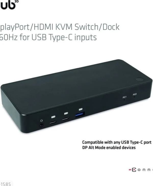 Club3D KVM & Data Switch CSV-1585