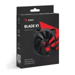 Savio Case Fan 120mm με ARGB Φωτισμό και Σύνδεση 4-Pin PWM SAVGBLADE - Image 3