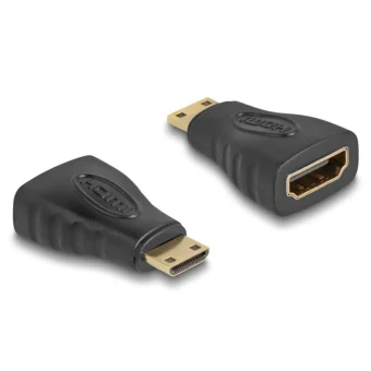 DeLock Μετατροπέας HDMI male σε HDMI female Χρυσό 1τμχ (65244)