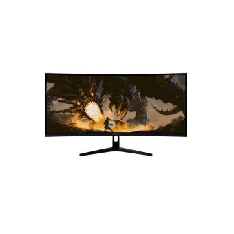 Arozzi Nova 34T2K165 Ultrawide VA HDR Curved Gaming Monitor 34" QHD 3440x1440 165Hz AZ-NO-34T2K165-BK