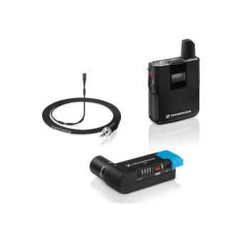 Sennheiser AVX-MKE2 SET Σετ Ασύρματο Πυκνωτικό Μικρόφωνο Πέτου, Clip On, Ζώνης για Κάμερα