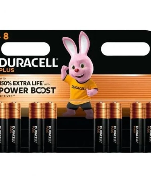 Duracell Plus Αλκαλικές Μπαταρίες AA 1.5V 8τμχ 176140