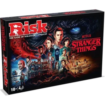 Επιτραπέζιο Παιχνίδι Risk: Stranger Things για 2-4 Παίκτες 10+ Ετών (EN) Winning Moves WM04652-EN1-6