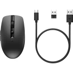 HP 715 Ασύρματο Bluetooth Ποντίκι Μαύρο 6E6F0AA#ABB - Image 4
