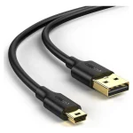Ugreen USB 2.0 Cable USB-A male - mini USB-B male Μαύρο 1m 10355 - Image 2