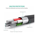 Ugreen USB 2.0 Cable USB-A male - mini USB-B male Μαύρο 1m 10355 - Image 8