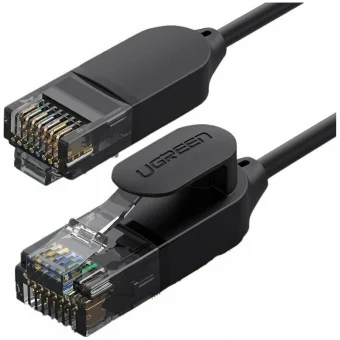 Ugreen U/UTP Cat.6a Καλώδιο Δικτύου Ethernet 3m Μαύρο 1τμχ 70653
