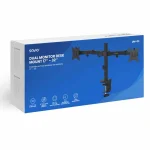 Savio UM-03 Βάση Γραφείου για 2 Οθόνες - Image 4