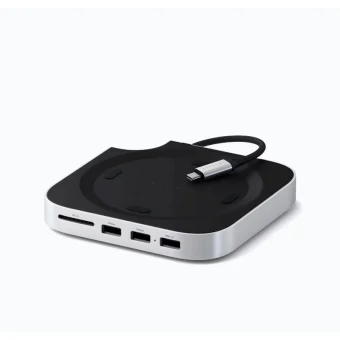 Satechi USB-C Docking Station με Ασημί ST-GNMMES