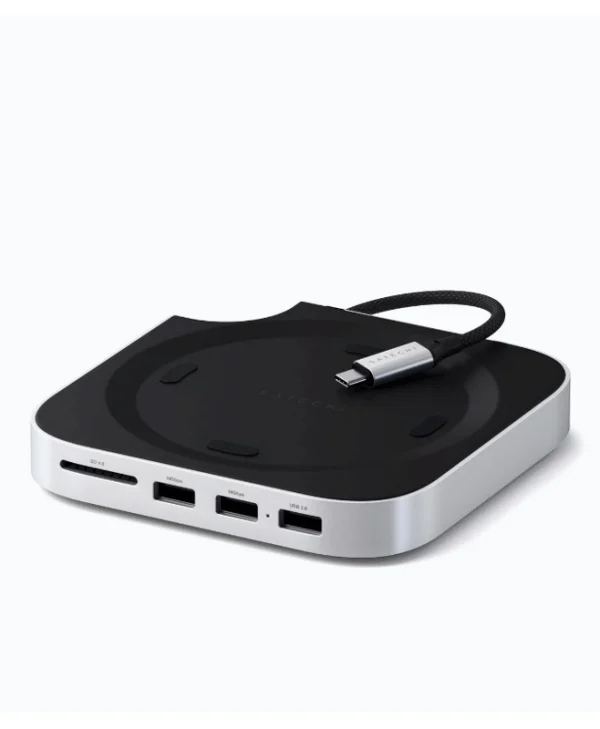 Satechi USB-C Docking Station με Ασημί ST-GNMMES