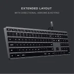 Satechi Slim W3 Wired Keyboard US Grey for Mac ST-UCSW3M - Image 8