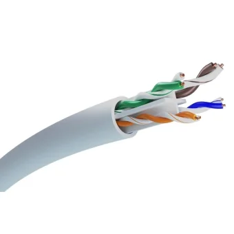 Extralink U/UTP Cat.6 Καλώδιο Δικτύου Ethernet χωρίς ακροδέκτες 305m Λευκό 1τμχ EX.10062