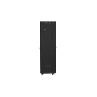 Lanberg Επιδαπέδια Καμπίνα Rack 42U 60x60cm Μαύρο FF01-6642-23BL