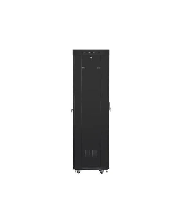 Lanberg Επιδαπέδια Καμπίνα Rack 42U 60x60cm Μαύρο FF01-6642-23BL
