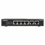 QNap QSW-2104-2T-R2 Unmanaged L2 Switch με 6 Θύρες Gigabit (10Gbps) Ethernet