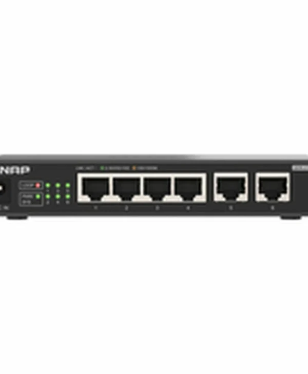 QNap QSW-2104-2T-R2 Unmanaged L2 Switch με 6 Θύρες Gigabit (10Gbps) Ethernet