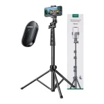 Ugreen Selfie Stick Τρίποδο Κινητού με Bluetooth Μαύρο 15609 - Image 2
