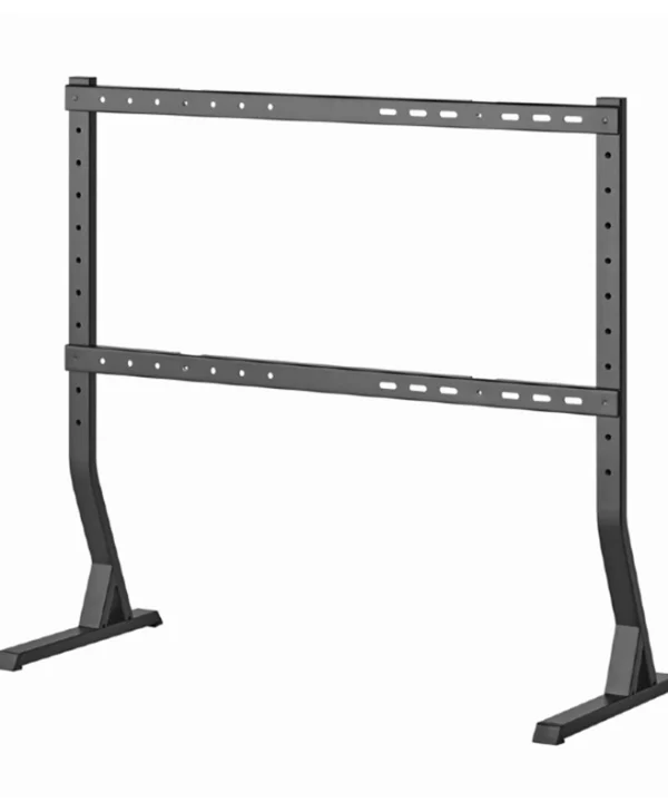 Gembird TVS-D90F-01 Επιτραπέζια Βάση Τηλεόρασης έως 90" και 60kg Ασημί