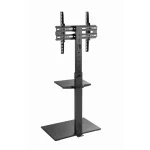 Gembird TVS-55T-02 Βάση Τηλεόρασης Δαπέδου έως 55" και 35kg Μαύρο