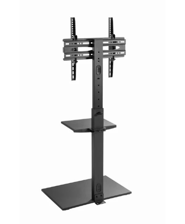 Gembird TVS-55T-02 Βάση Τηλεόρασης Δαπέδου έως 55" και 35kg Μαύρο
