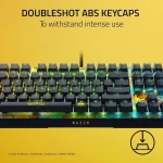 Razer Blackwidow V4 X Pokemon Kanto Starters Gaming Μηχανικό Πληκτρολόγιο με Razer Mechanical διακόπτες και RGB φωτισμό (Αγγλικό US) Πράσινο RZ03-04704200-R3M1 - Image 6