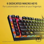 Razer Blackwidow V4 X Pokemon Kanto Starters Gaming Μηχανικό Πληκτρολόγιο με Razer Mechanical διακόπτες και RGB φωτισμό (Αγγλικό US) Πράσινο RZ03-04704200-R3M1 - Image 8