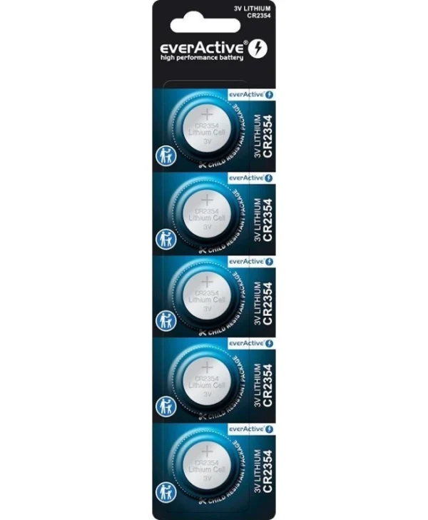 everActive Μπαταρίες Λιθίου Ρολογιών CR2354 5τμχ CR23545BL