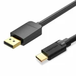 Vention USB 2.0 Cable USB-C male - USB-C / DisplayPort Μαύρο 2m CGYBH - Image 5