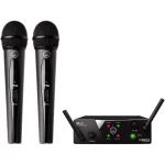 AKG WMS40 MINI2 Vocal Set Dual US25AC Σετ Δυναμικό Μικρόφωνο 6.35mm Χειρός για Φωνητικά 030-04-369 - Image 3
