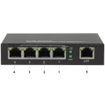 Delta SPS-4P/1 Unmanaged L2 PoE Switch με 5 Θύρες Gigabit (1Gbps) Ethernet - Image 2