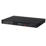 Dahua S3218-16ET-135 Unmanaged L2 PoE Switch με 18 Θύρες Gigabit (1Gbps) Ethernet και 2 SFP Θύρες 1.0.01.20.10593
