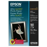 Epson Ultra Glossy Φωτογραφικό Χαρτί A6 (10x15) 300gr/m² για Εκτυπωτές Inkjet 50 Φύλλα C13S041943 - Image 3