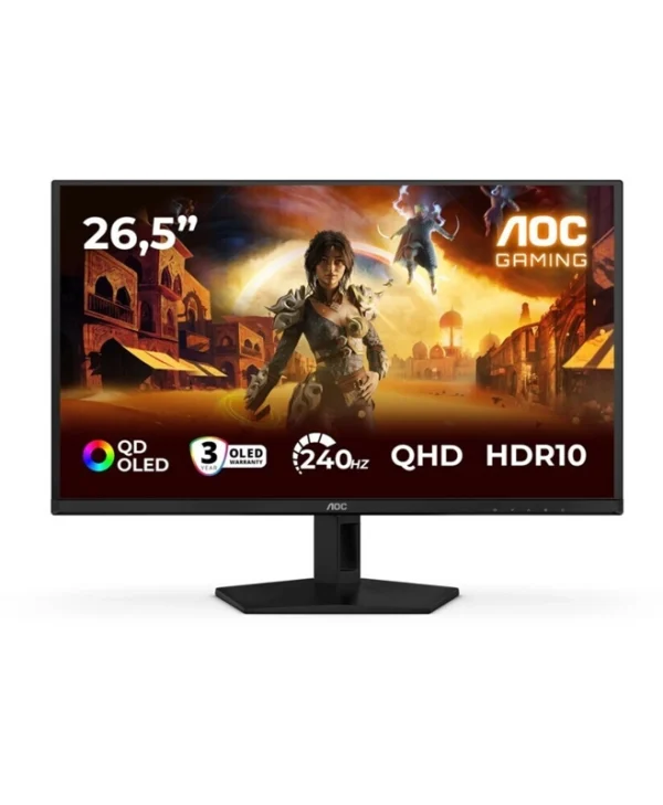 AOC Q27G41ZDF QD-OLED HDR Gaming Monitor 25.6" QHD 2560x1440 240Hz με Χρόνο Απόκρισης 0.3ms GTG