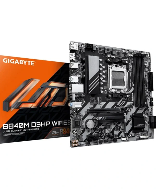 Gigabyte B840M D3HP WF6E Wi-Fi Motherboard Micro ATX με AMD AM5 Socket