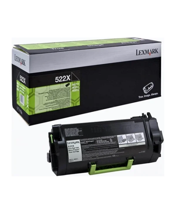 Lexmark 52D2X0E Γνήσιο Toner Laser Εκτυπωτή Μαύρο High Yield Extra High Yield 45000 Σελίδων