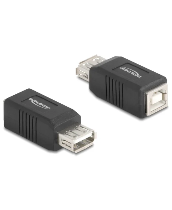 DeLock Μετατροπέας USB-A female σε USB-B female 1τμχ 67203