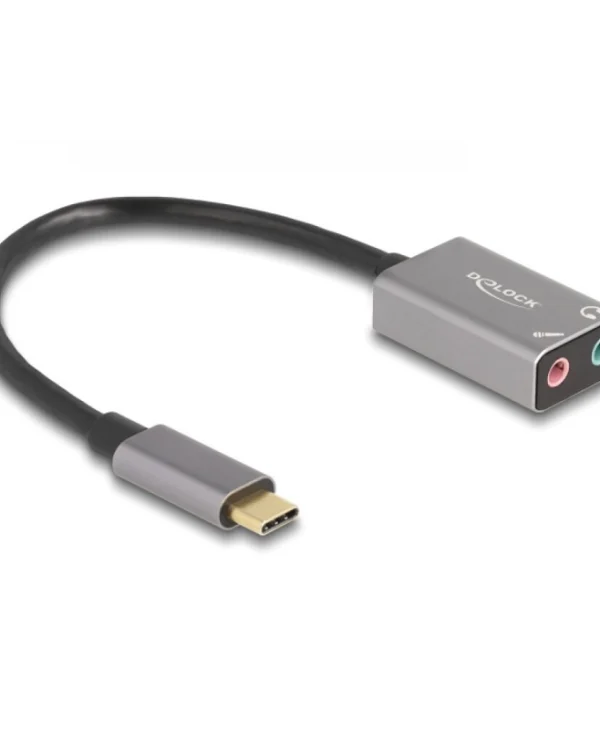 DeLock Εξωτερική USB-C Κάρτα Ήχου 67071