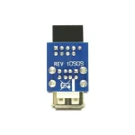 DeLock USB Pin Header Female to 2x USB2.0 Female (41825) - Image 3