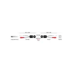DeLock Μετατροπέας RCA 2x male σε RJ-45 female 2τμχ 87857 - Image 2