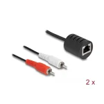 DeLock Μετατροπέας RCA 2x male σε RJ-45 female 2τμχ 87857 - Image 3