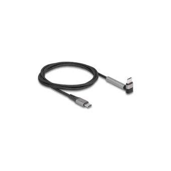 DeLock USB 2.0 Cable USB-C male - USB-C 60W Μαύρο 1.5m 81172