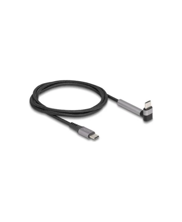 DeLock USB 2.0 Cable USB-C male - USB-C 60W Μαύρο 1.5m 81172