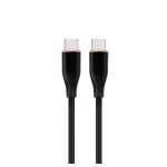 Gembird USB 2.0 Cable USB-C male - USB-C 60W Μαύρο 1.5m CC-USB2S-CMCM-1.5M-BK