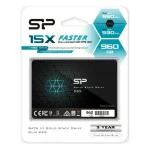 Silicon Power Slim S55 SSD 960GB τύπου 2.5'' με σύνδεση SATA III SP960GBSS3S55S25 - Image 2