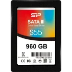 Silicon Power Slim S55 SSD 960GB τύπου 2.5'' με σύνδεση SATA III SP960GBSS3S55S25 - Image 4