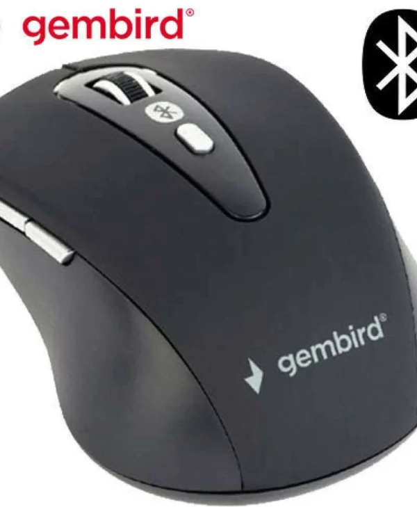 Gembird MUSWB-6B-01 Ασύρματο Bluetooth Mini Ποντίκι Μαύρο
