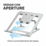 Fellowes Βάση Στήριξης για Laptop έως 15" Ασημί 100138867 - Image 6