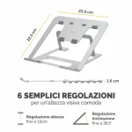 Fellowes Βάση Στήριξης για Laptop έως 15" Ασημί 100138867 - Image 8