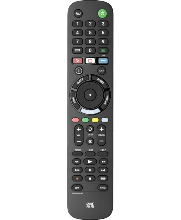 One For All Συμβατό Τηλεχειριστήριο URC4912 για Τηλεοράσεις Sony